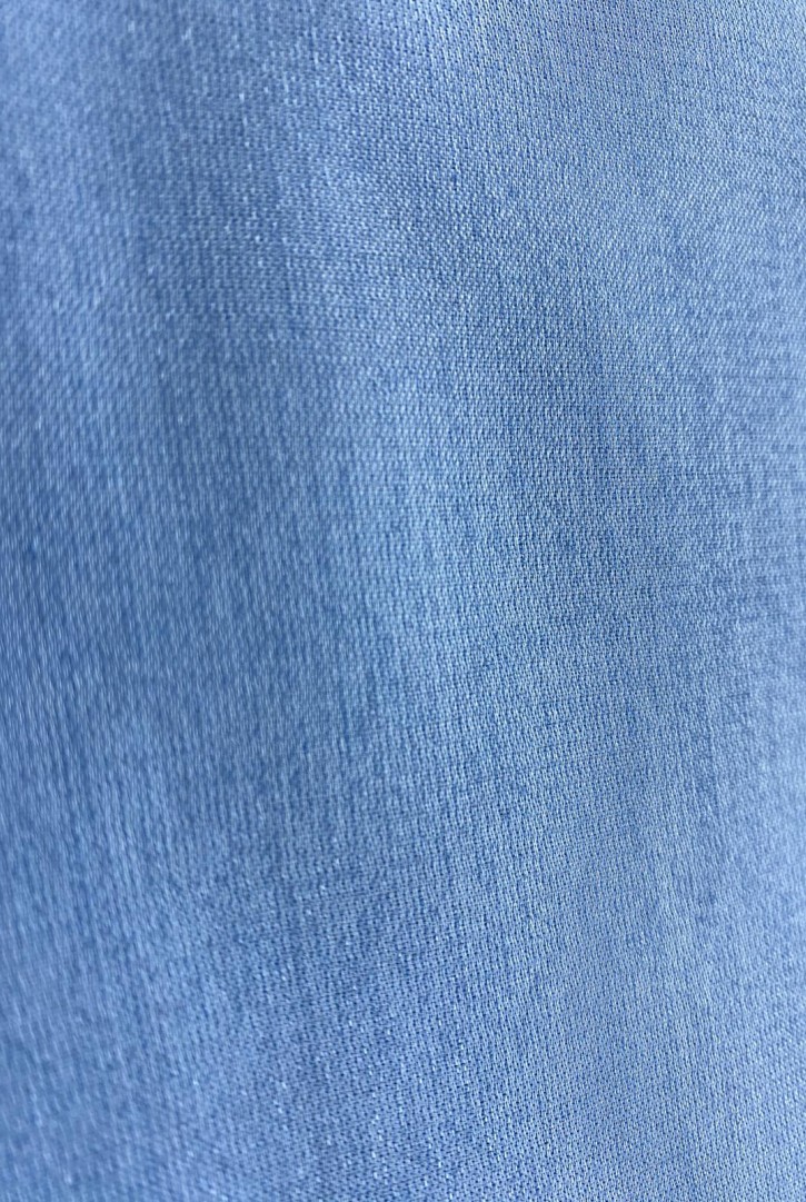 Açık Mavi Samanyolu Viskon Polyester Kumaş