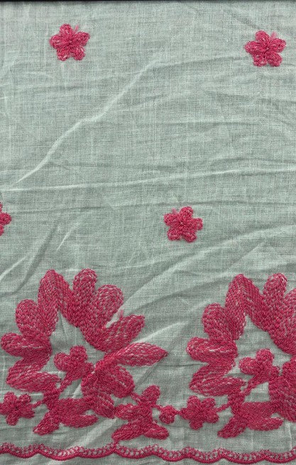 Pembe İpli Kasar Zemin Yerli Vual Brode