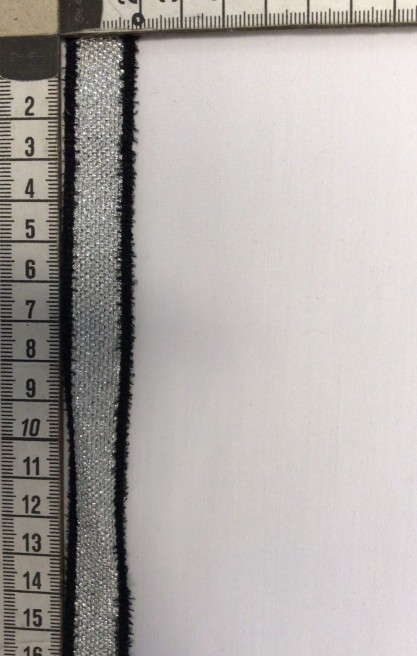 Siyah Kenarlı Simli Şerit, İthal