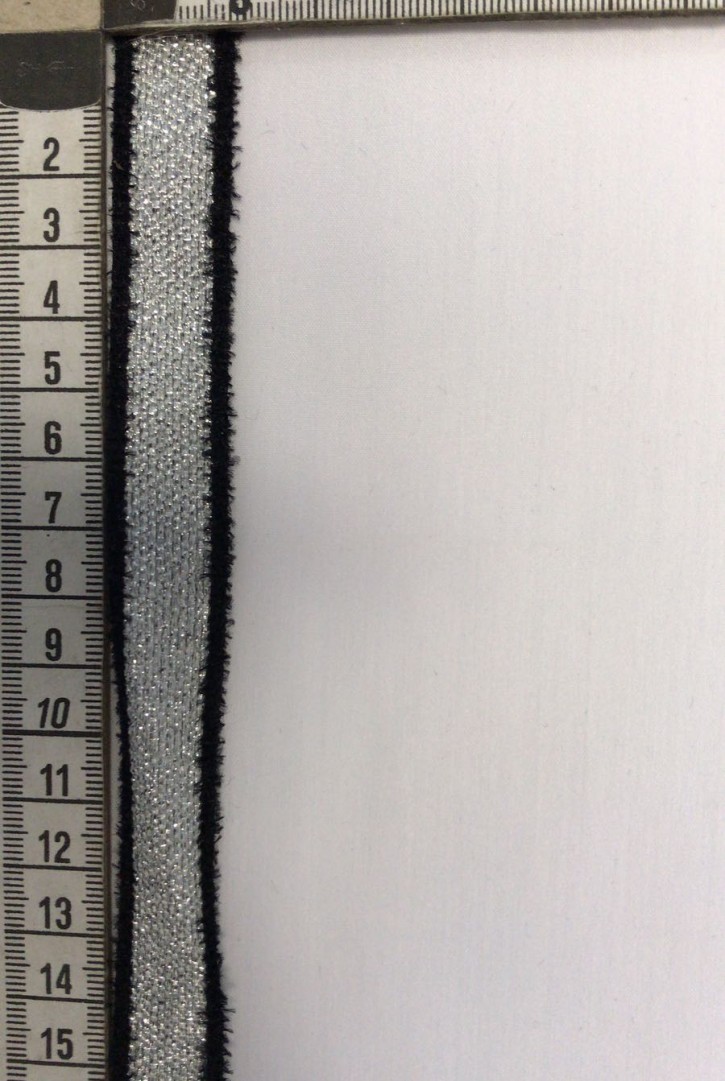 Siyah Kenarlı Simli Şerit, İthal