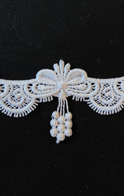 İthal Ham Mat Polyester Güpür Brode Bant