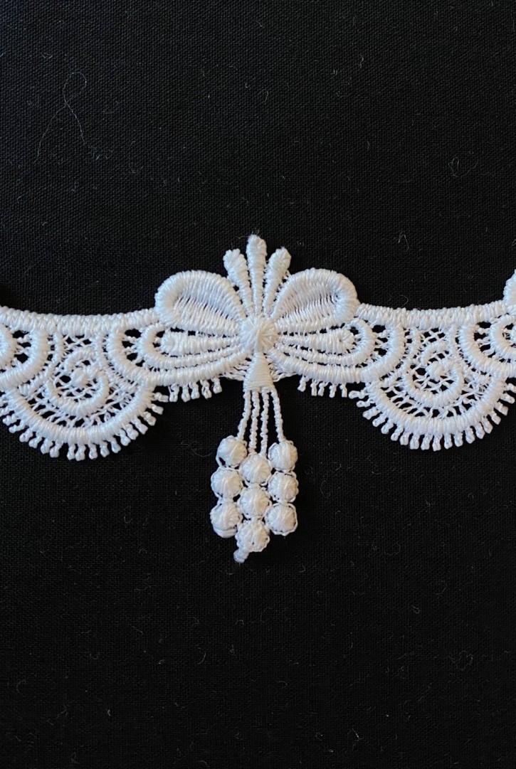 İthal Ham Mat Polyester Güpür Brode Bant