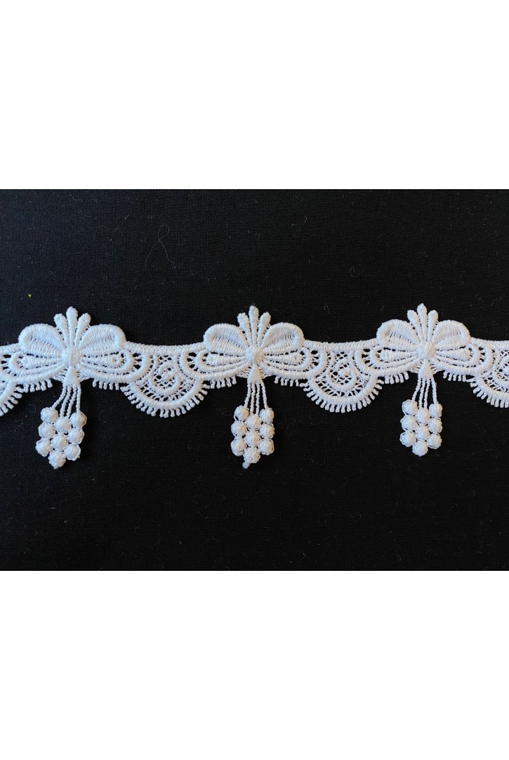 İthal Ham Mat Polyester Güpür Brode Bant