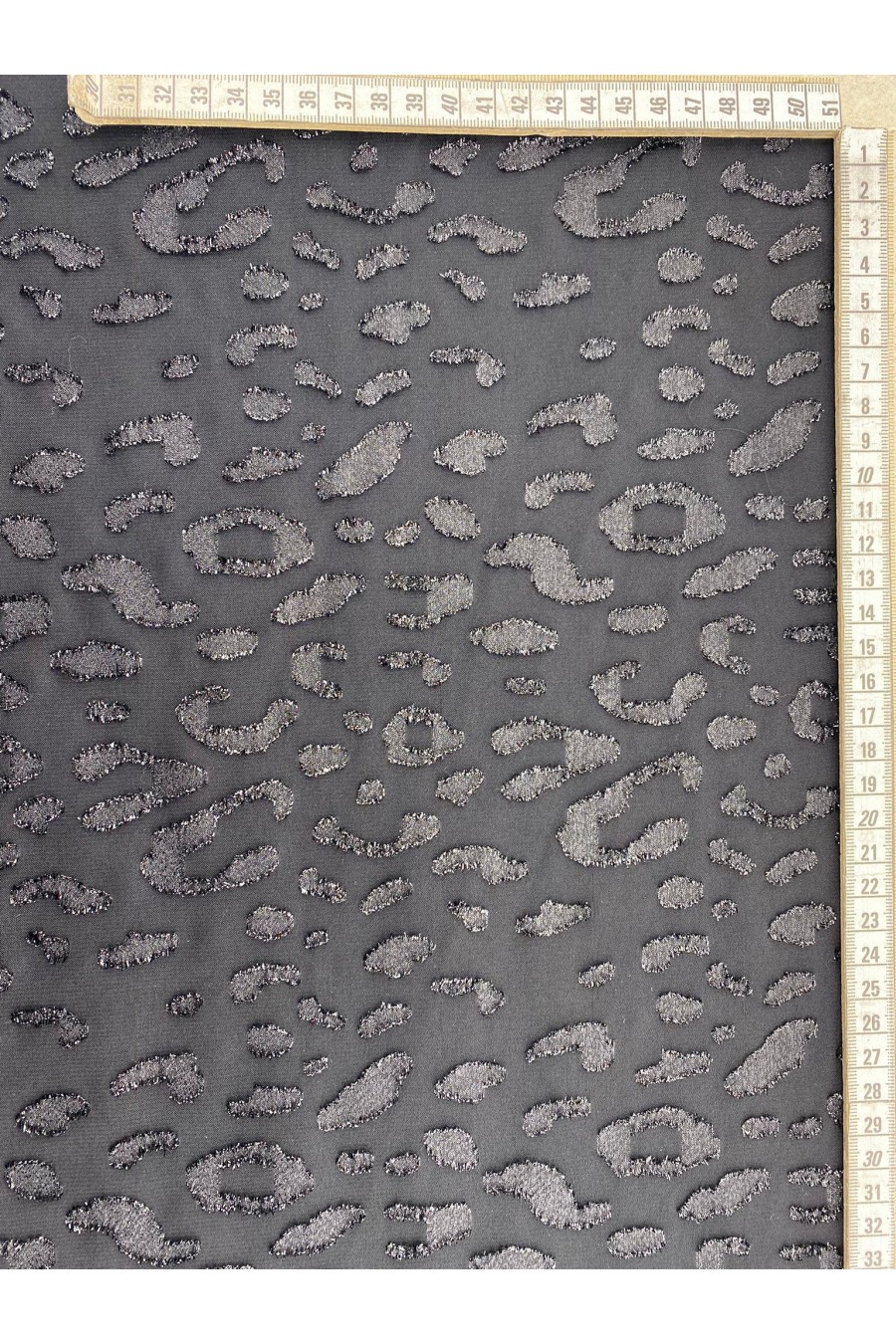 14264 ŞİFON/YERLİ/LEZ/POLYESTER/SAKALLI/SİYAH/155 CM