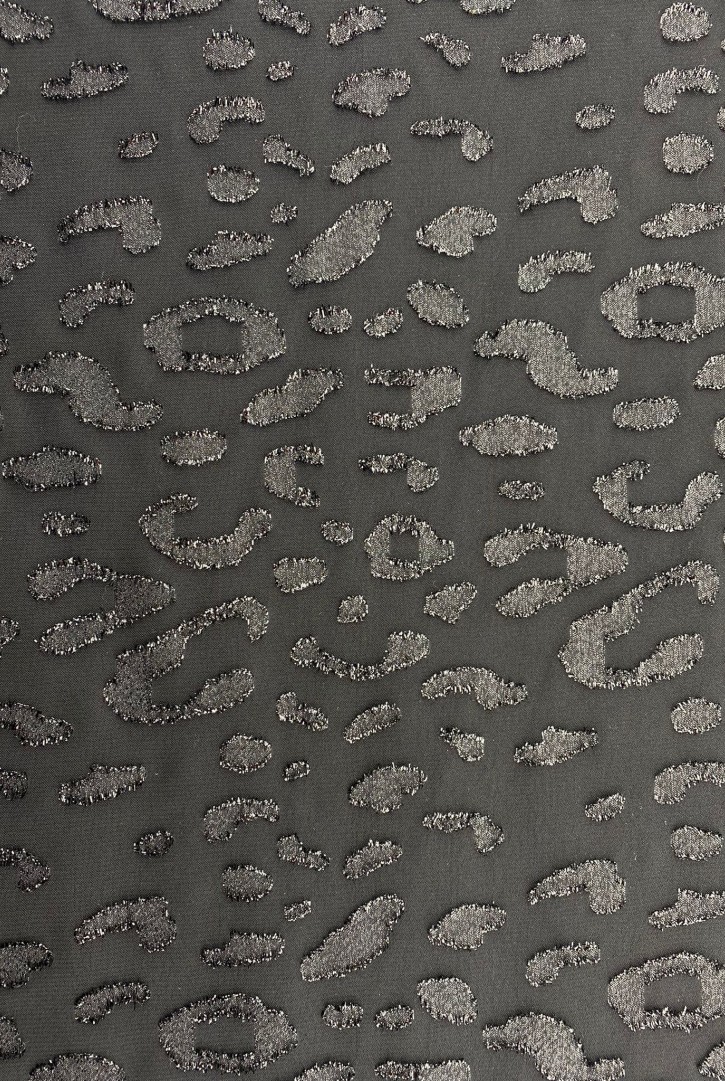 14264 ŞİFON/YERLİ/LEZ/POLYESTER/SAKALLI/SİYAH/155 CM