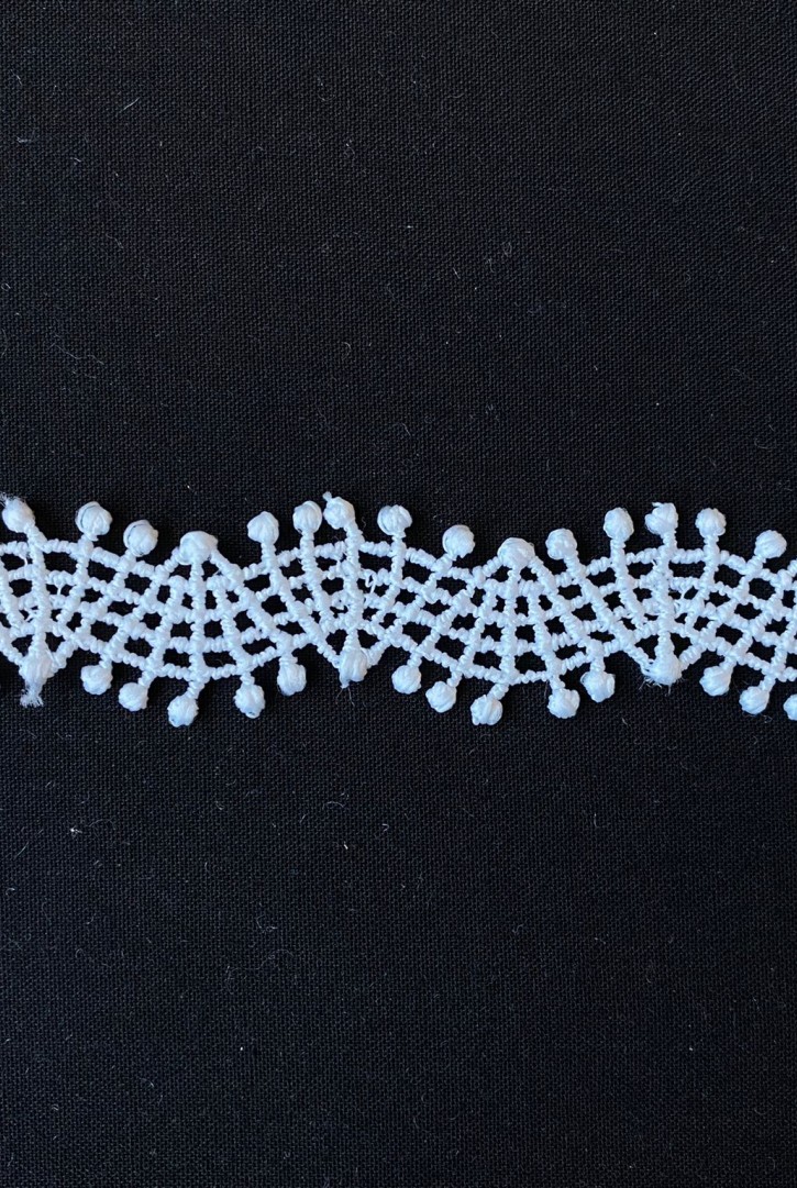 Ham Mat Polyester Güpür Brode Bant