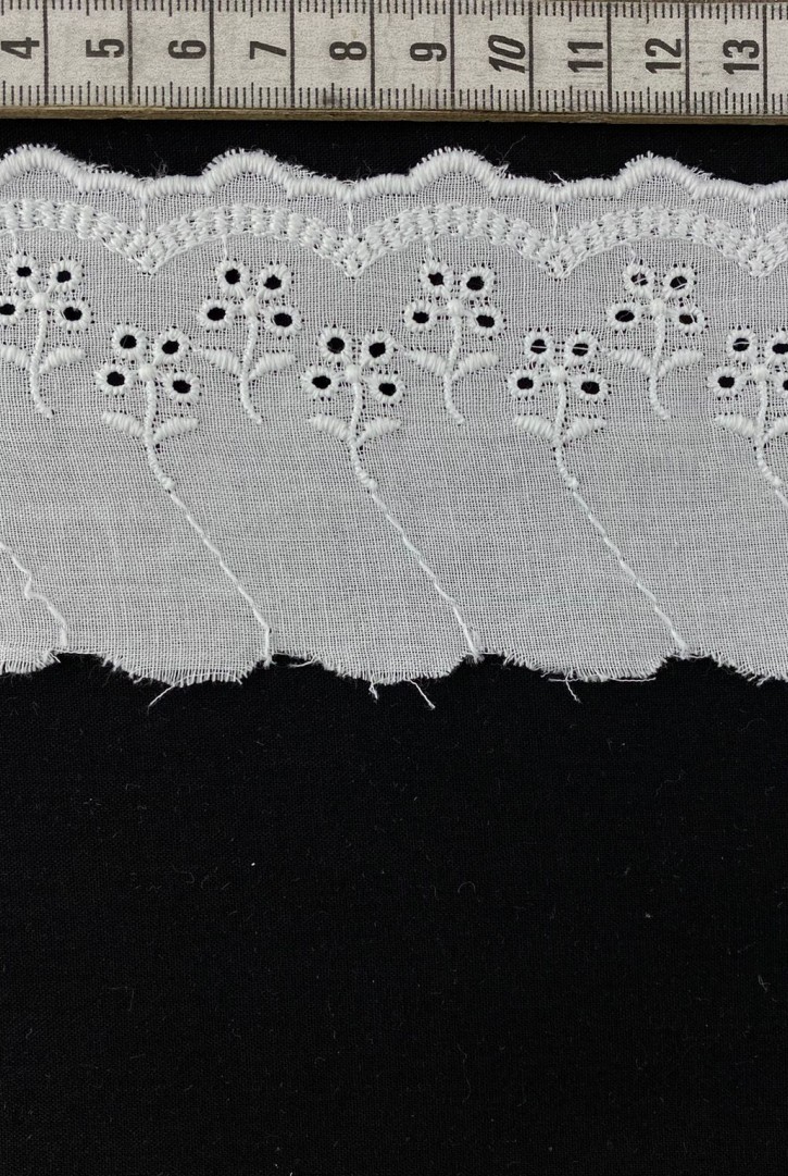 8 cm Kasar İşlemeli Vual Brode Bant