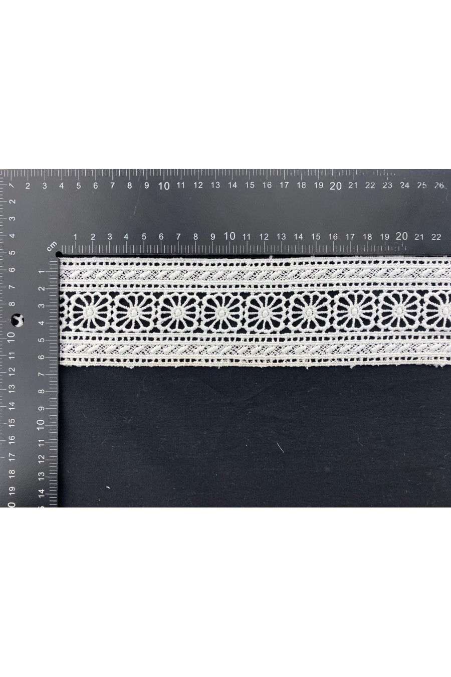 Mat Polyester Güpür Brode Bant, Ham