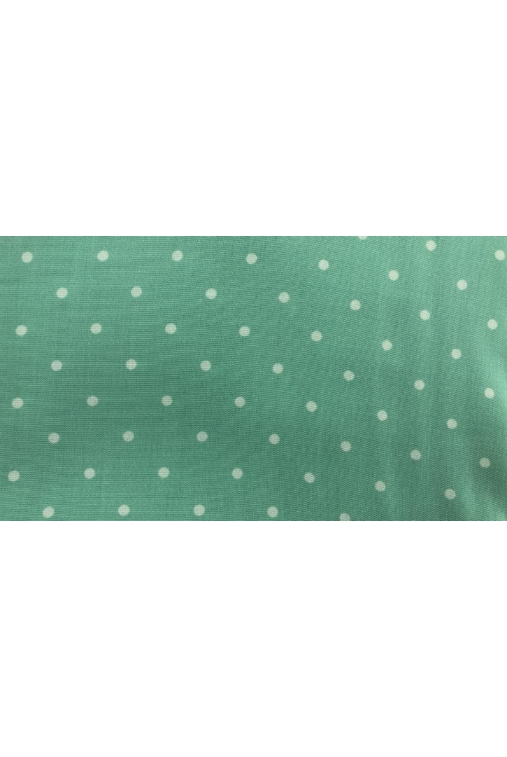 12211 KUMAŞ/YERLİ/LEZ/VİSKON/PUANTİYELİ/MİNT-BEYAZ/150 CM