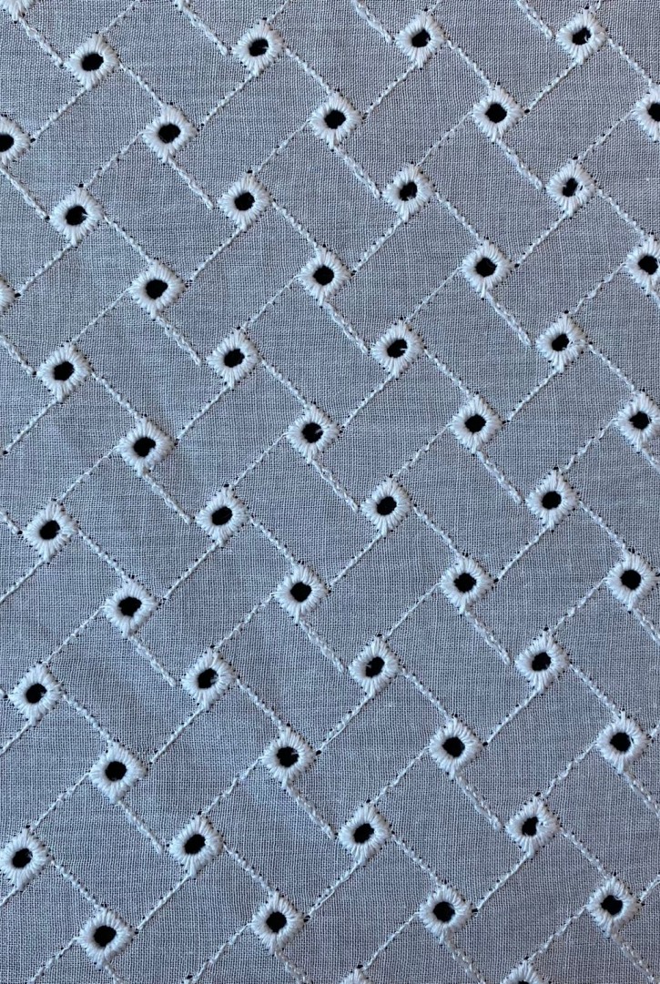 Pamuk Polyester Karışımlı Kasar Brode Kumaş