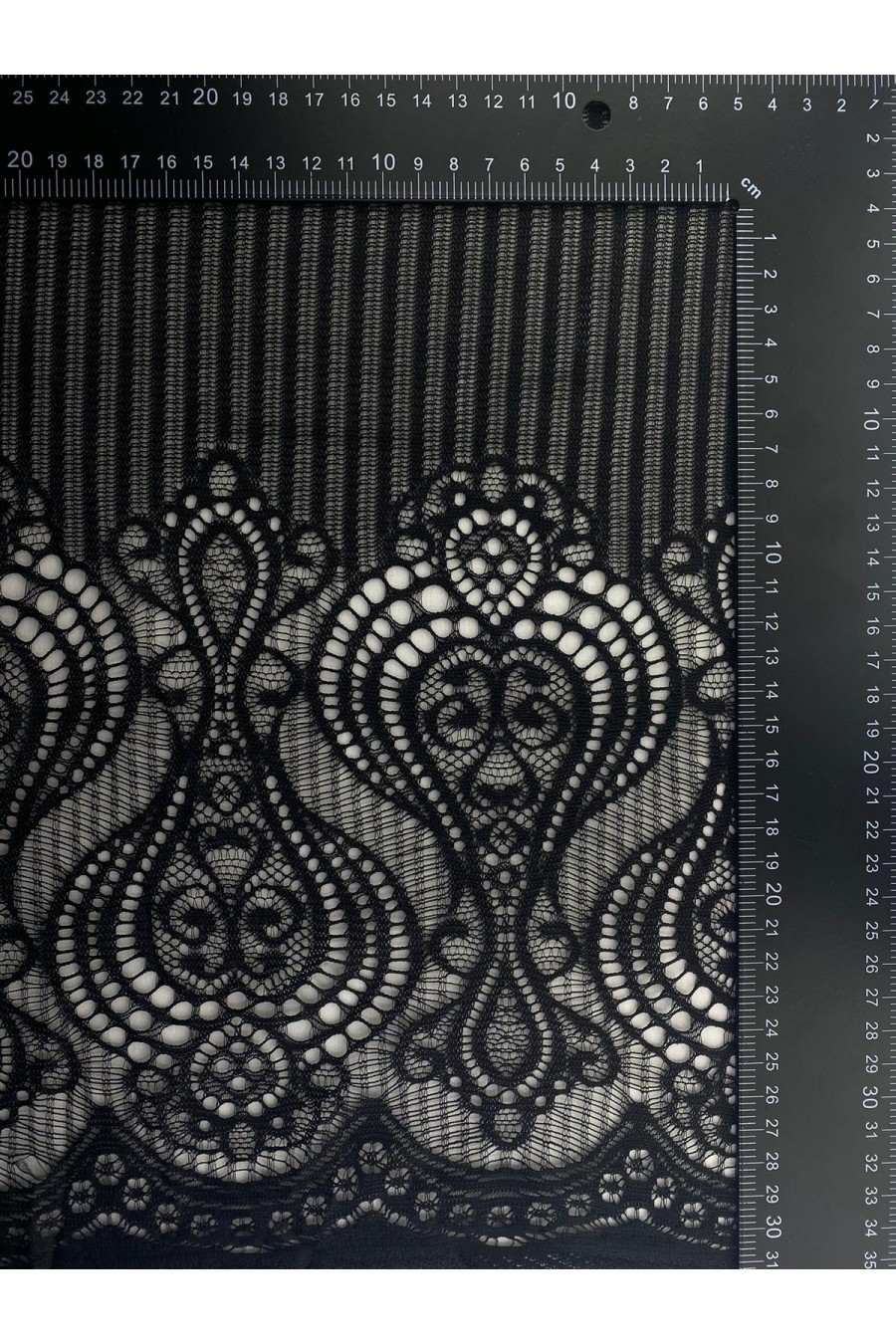 8109 DANTEL/LEZ/POLYESTER/JAKARTRONİK/SİYAH