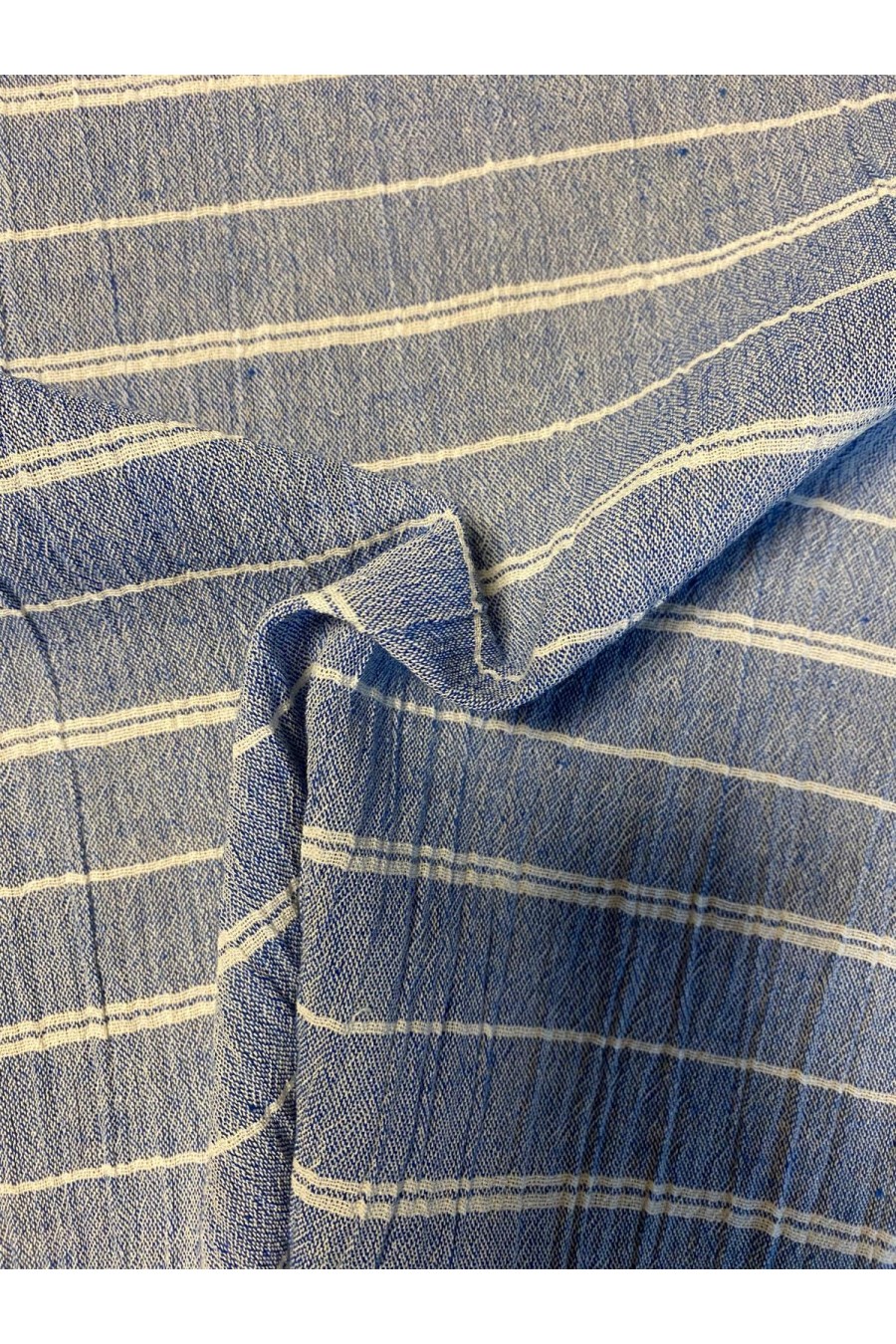 22301 KUMAŞ/YERLİ/LEZ/PAMUK/MAVİ/160 CM