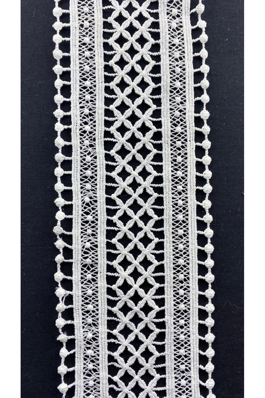 Ham Mat Polyester Güpür Brode Bant