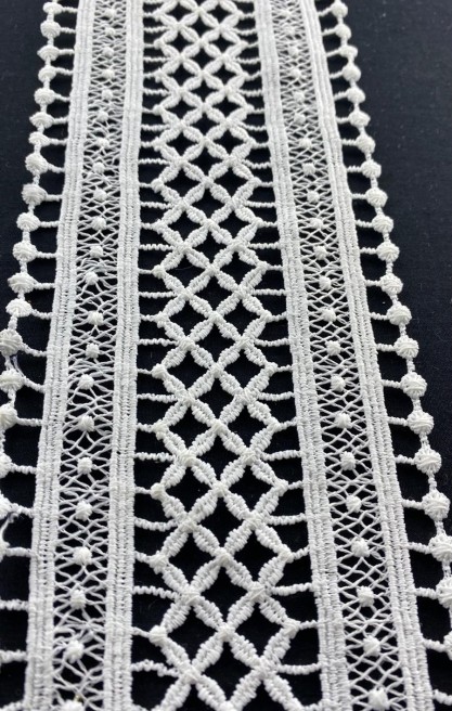 Ham Mat Polyester Güpür Brode Bant