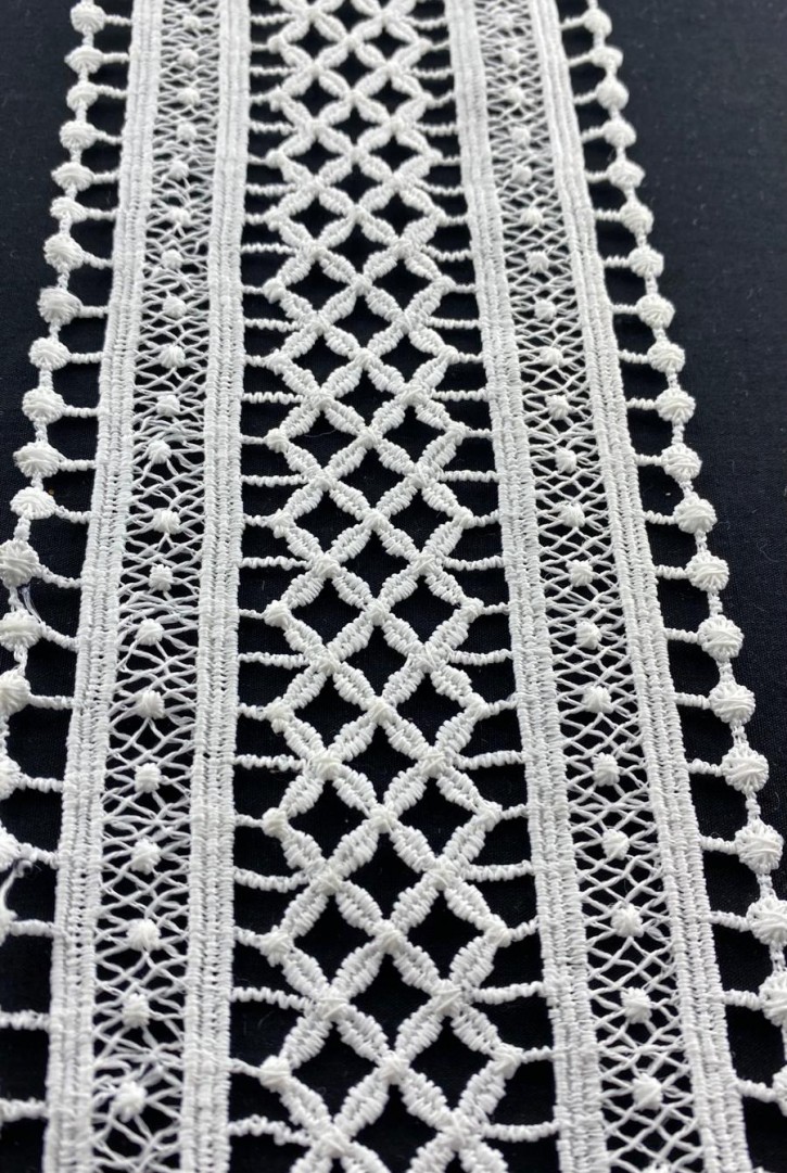 Ham Mat Polyester Güpür Brode Bant