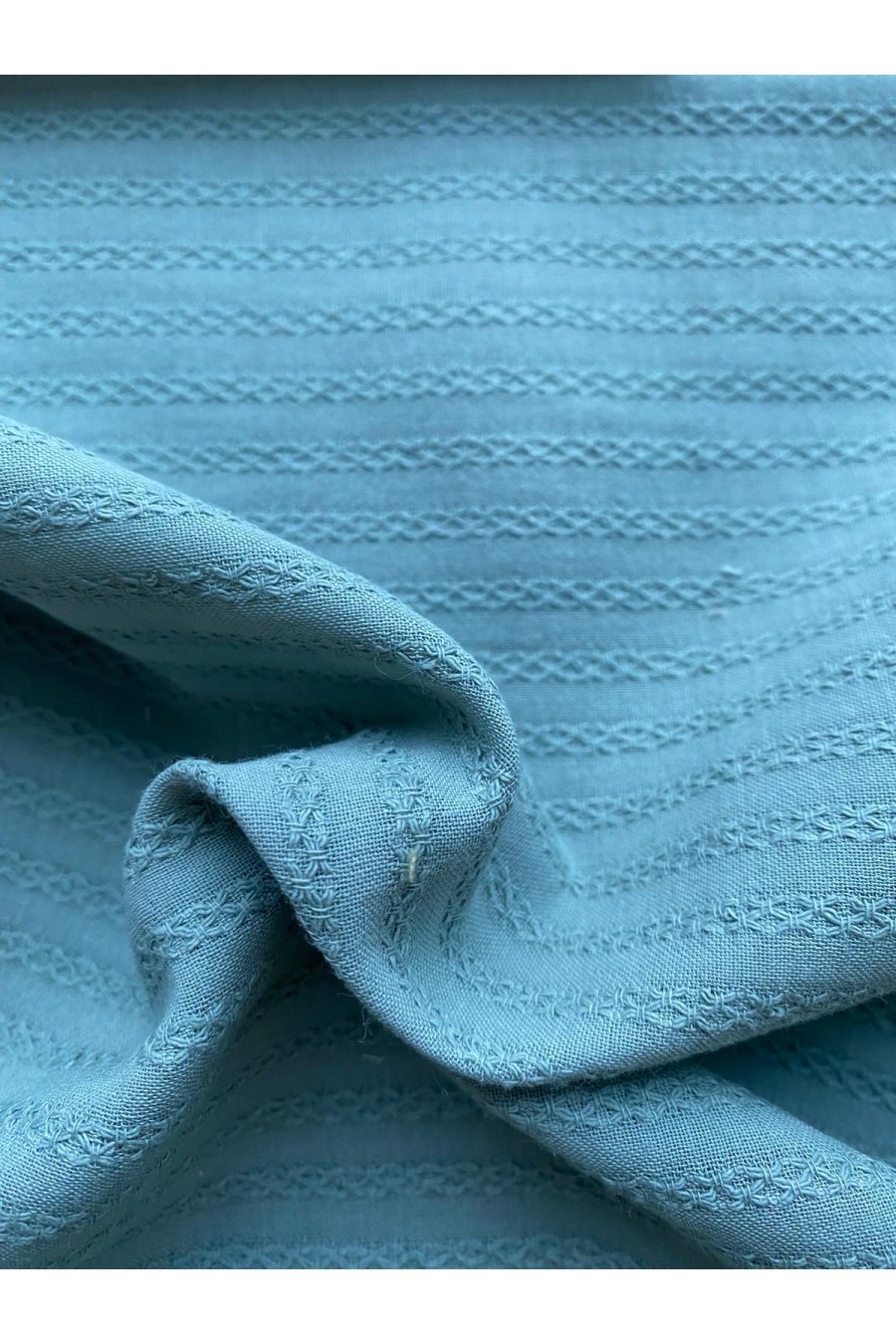 22306 KUMAŞ/YERLİ/LEZ/PAMUK/TURKUAZ/160 CM