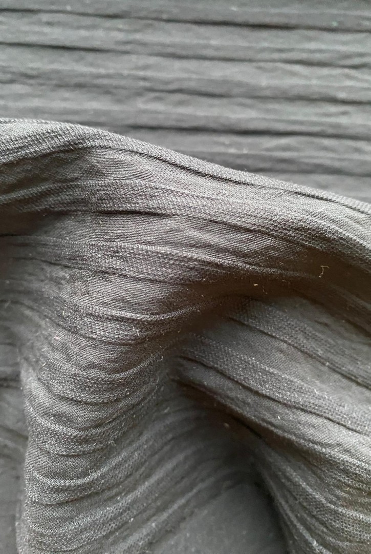 22308 KUMAŞ/YERLİ/LEZ/VİSKON/SİYAH/145 CM