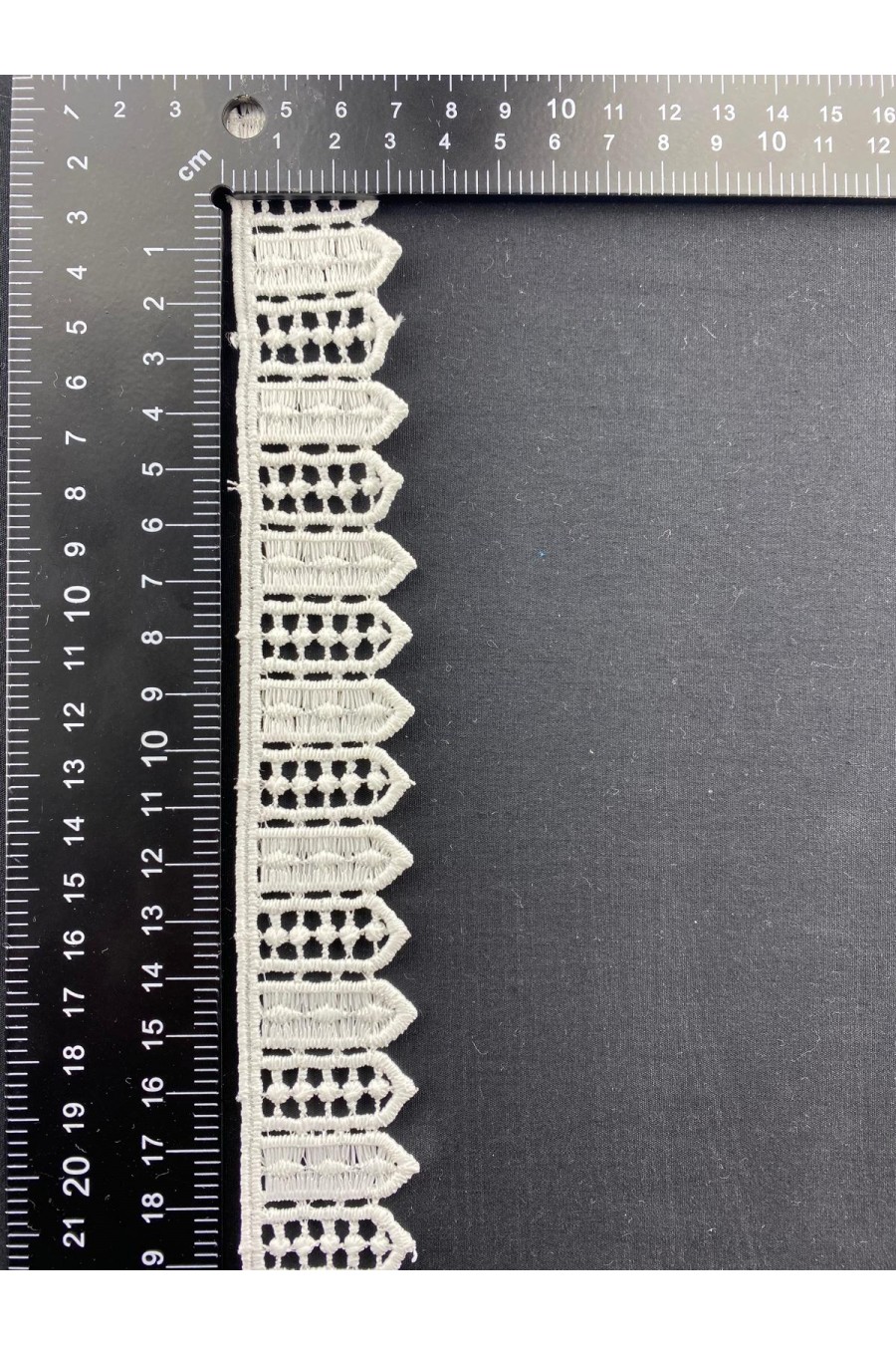 3 cm Mat Ham Güpür Brode Bant, İthal