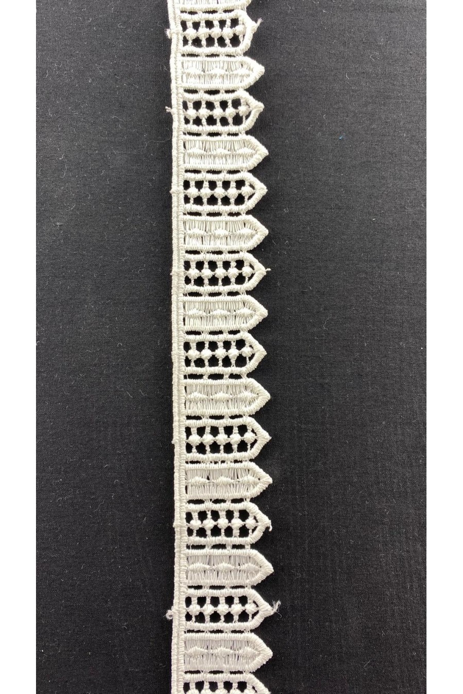 3 cm Mat Ham Güpür Brode Bant, İthal