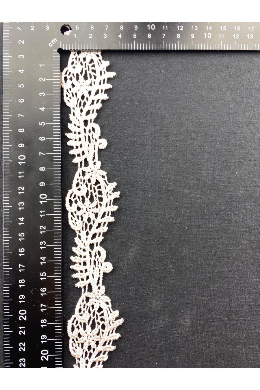 Somon Parlak Polyester Güpür Brode Bant