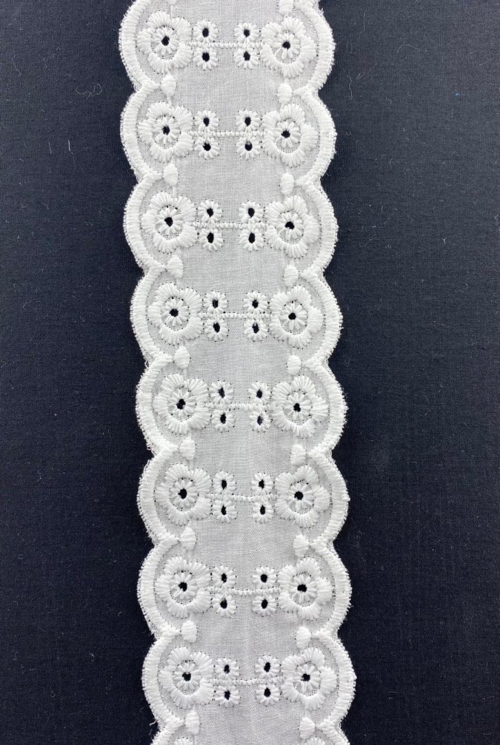 6,5 cm Kasar İşlemeli Vual Brode