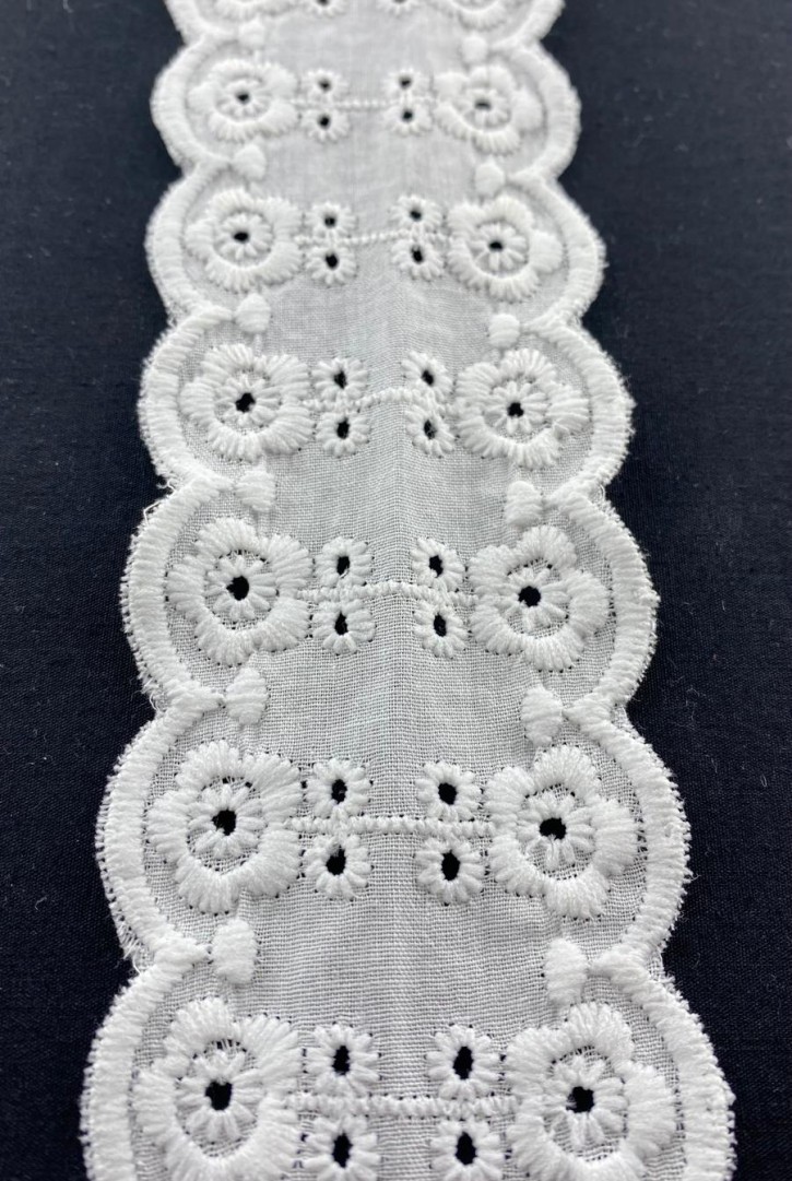 6,5 cm Kasar İşlemeli Vual Brode