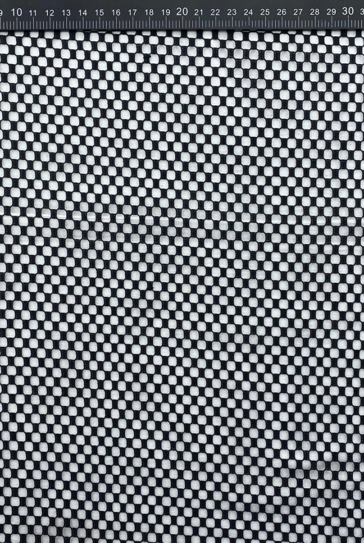 13908 DANTEL/YERLİ/LEZ/FİLE/POLYESTER/SİYAH/150 CM