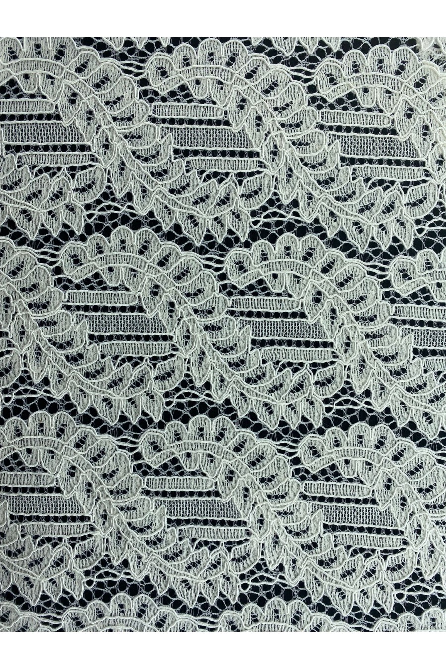 150 cm Kordlu Fiks Dantel, İthal, Pamuk Naylon