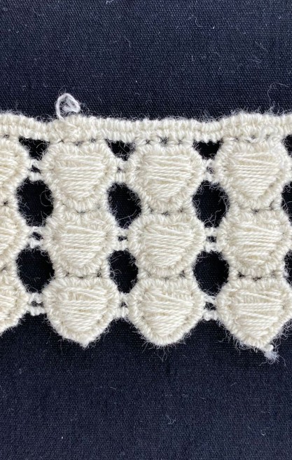 Ham Pamuk Güpür Yerli Brode Bant