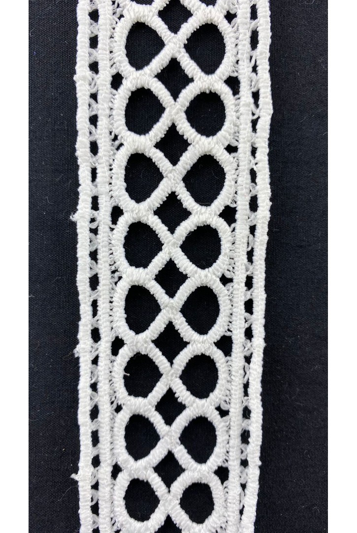 Ham Mat Polyester Güpür Brode Bant