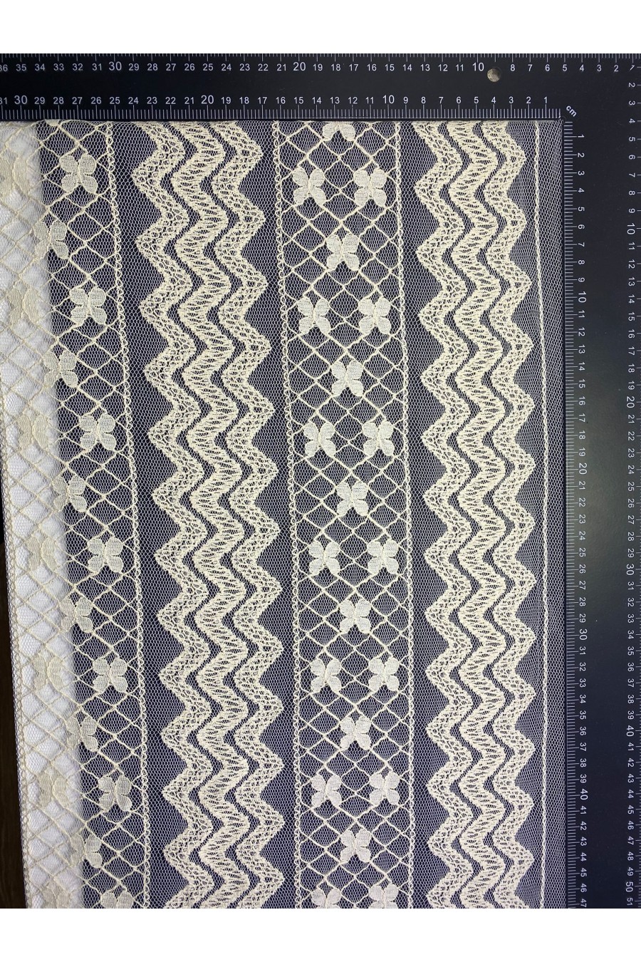 Fikse Pamuk Polyester Yerli Dantel Kumaş