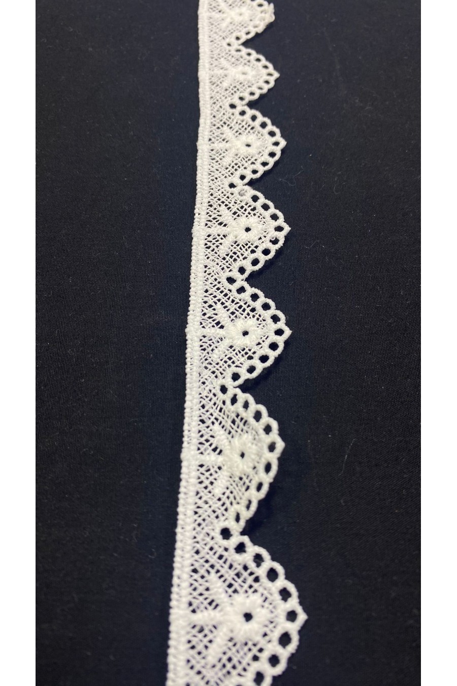 2 cm Ham Güpür Brode Bant, Yerli, Mat Polyester