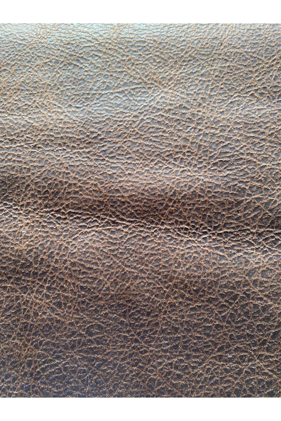 22581 KUMAŞ/YERLİ/LEZ/POLYESTER/KAHVERENGİ DERİ/KREM KÜRK/150 CM