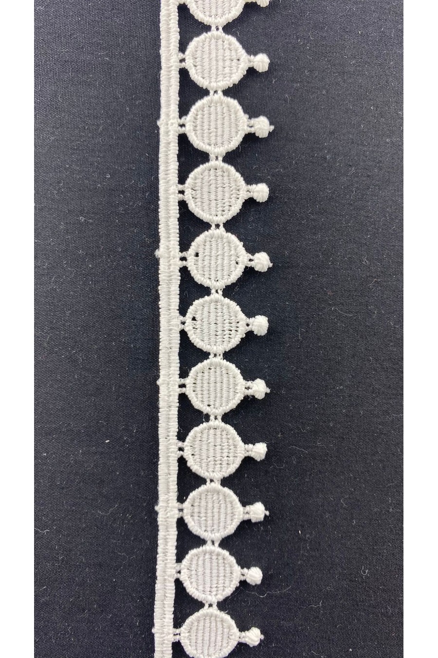 Ham Mat Polyester Güpür Brode Bant, 2 cm