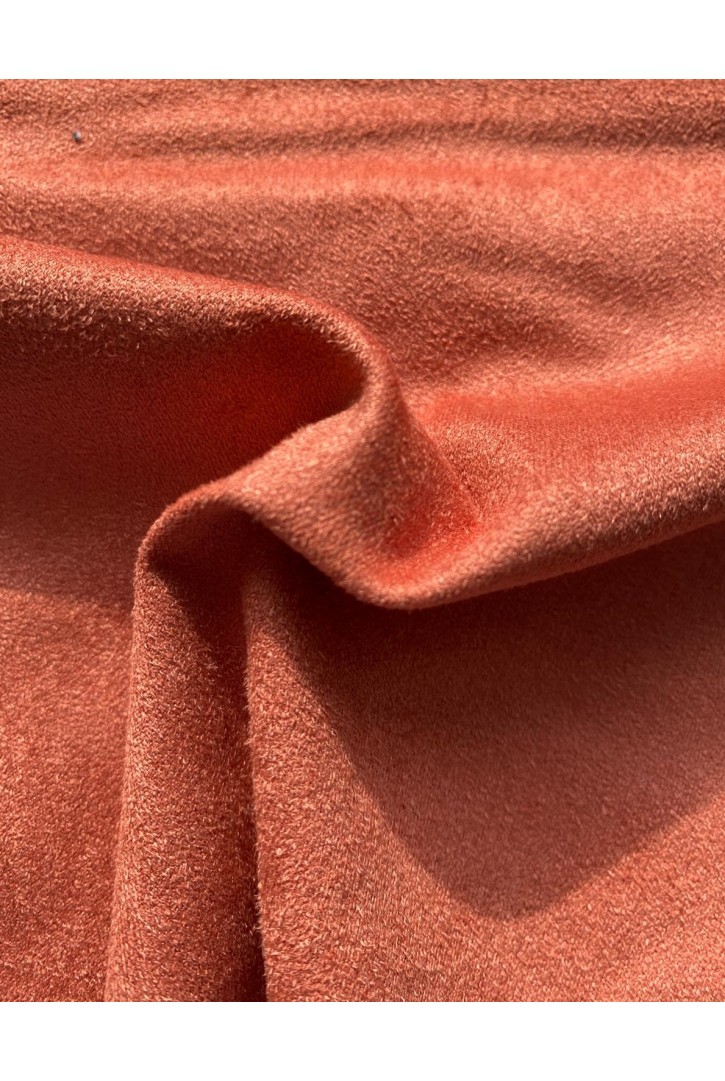 22586 KUMAŞ/YERLİ/LEZ/POLYESTER LİKRALI/KİREMİT/150 CM