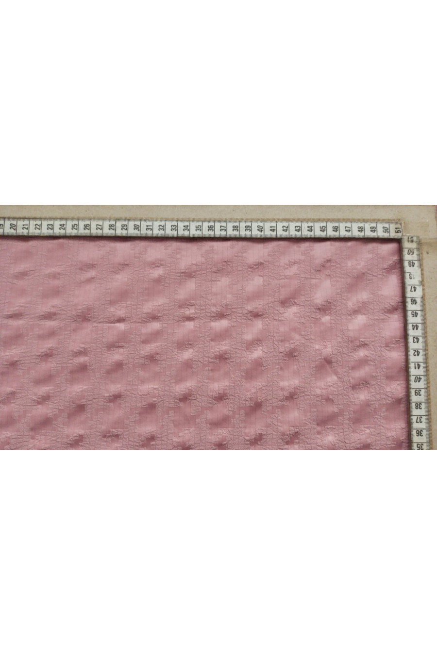 Somon Renkli Likralı Deri Kumaş