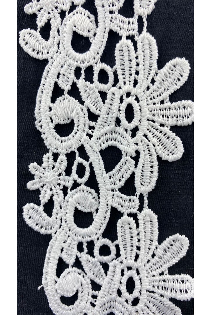 İthal Ham Mat Polyester Güpür Brode Bant