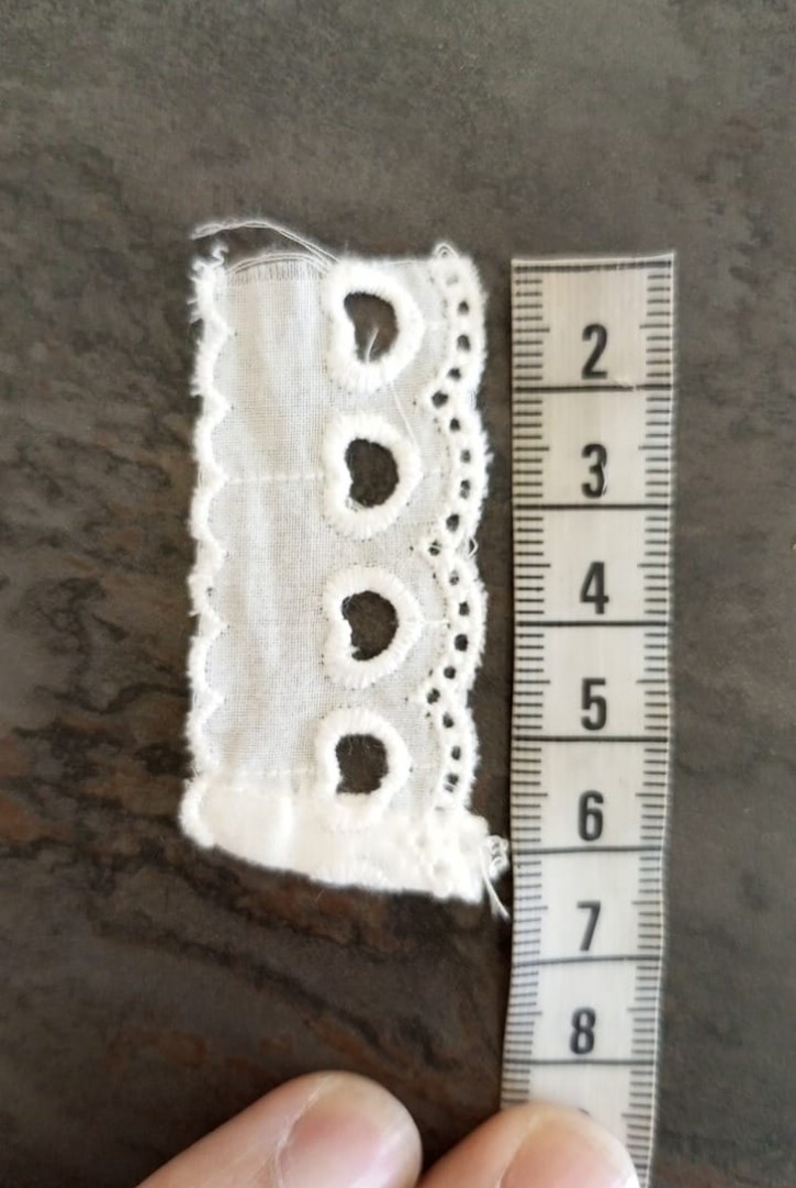 22136 BRODE/YERLİ/BANT/VUAL/PAMUK POLYESTER/KASAR/3,5 CM