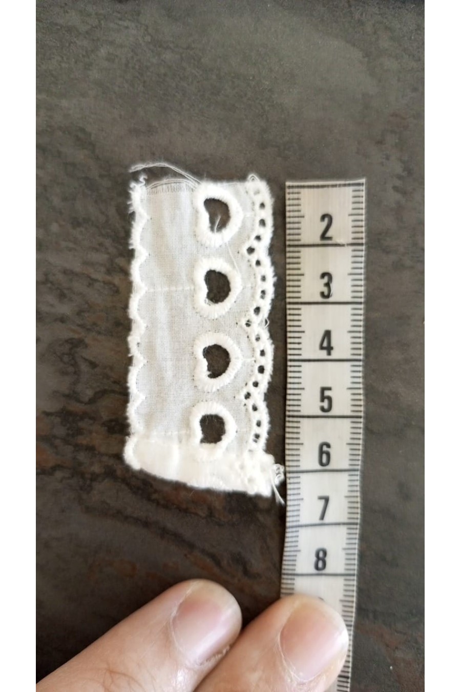 22136 BRODE/YERLİ/BANT/VUAL/PAMUK POLYESTER/KASAR/3,5 CM