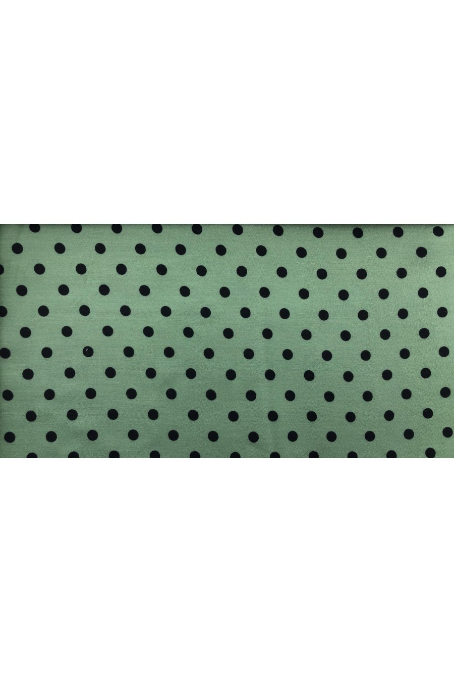 12643 KUMAŞ/YERLİ/LEZ/VİSKON/PUANLI/YEŞİL-SİYAH