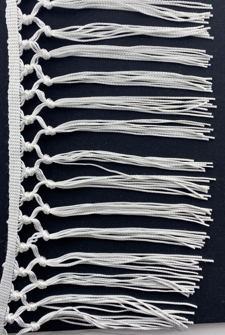 7405/SAÇAK/PÜSKÜL/POLYESTER/ 2 BAĞLAMALI/15 CM /EKRU