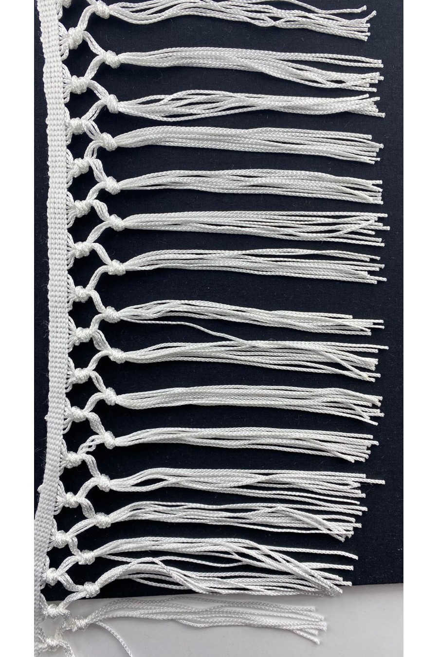 7405/SAÇAK/PÜSKÜL/POLYESTER/ 2 BAĞLAMALI/15 CM /EKRU