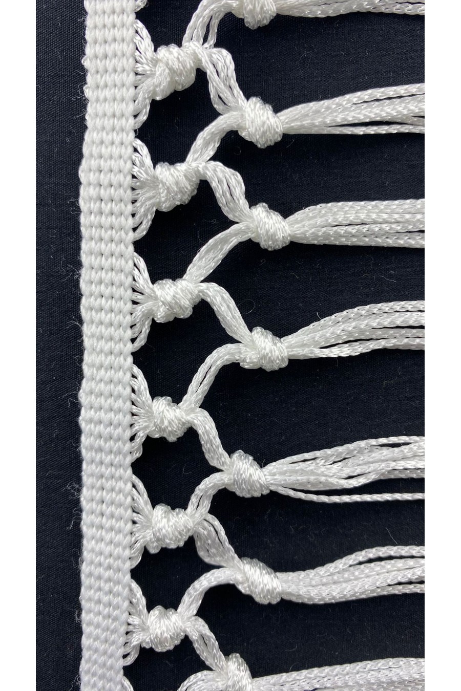 7405/SAÇAK/PÜSKÜL/POLYESTER/ 2 BAĞLAMALI/15 CM /EKRU