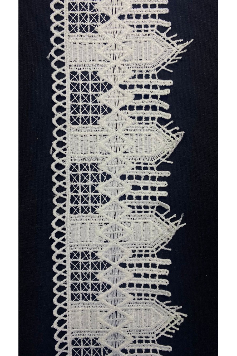 Ham Mat Polyester Güpür Brode Bant