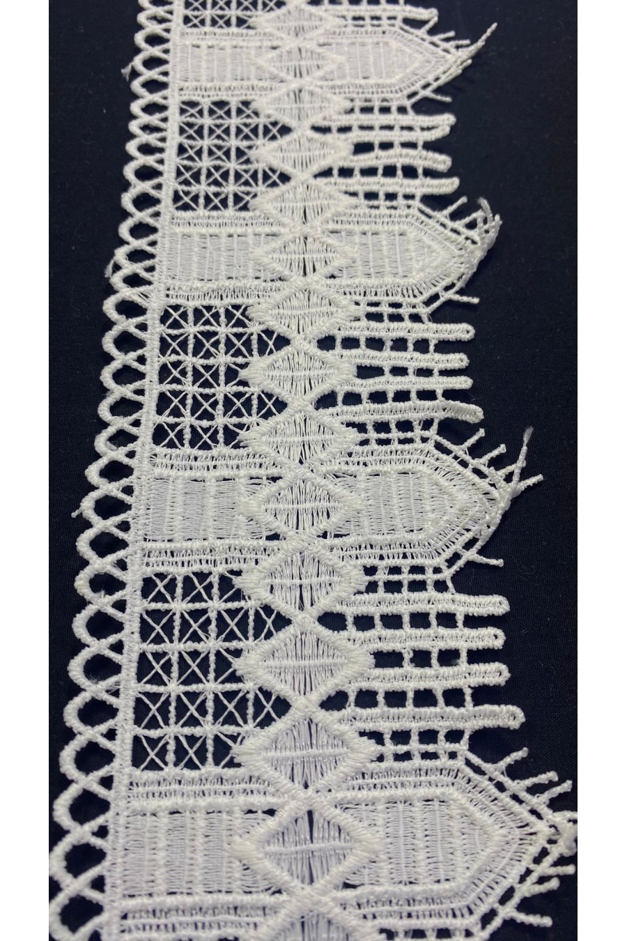 Ham Mat Polyester Güpür Brode Bant