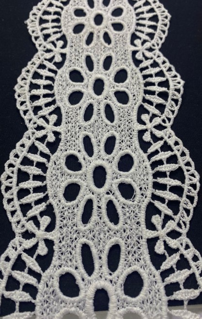 Ham Mat Polyester Güpür Brode Bant