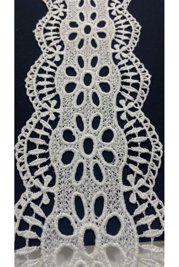 Ham Mat Polyester Güpür Brode Bant