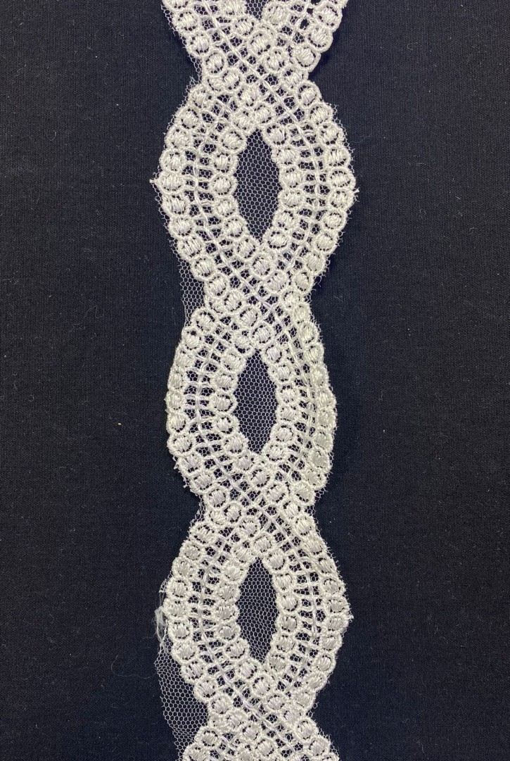 5 cm Vual Pamuk Polyester Kasar Yerli Brode Bant