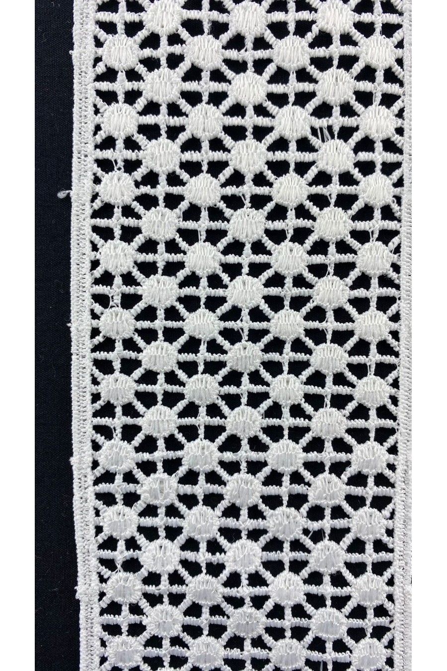 7 cm Ham Mat Polyester Güpür Bant