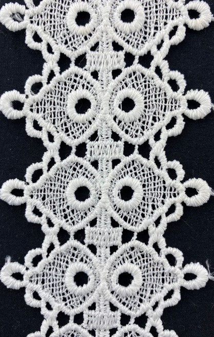 Ham Mat Polyester Güpür Brode Bant